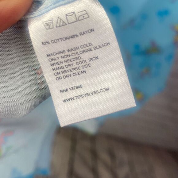 Tipsy Elves Tacosaurus Hawaiian Button Up Shirt NEW Size XL - Picture 9 of 9